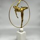 Sculpture "Gymnast with a hoop"