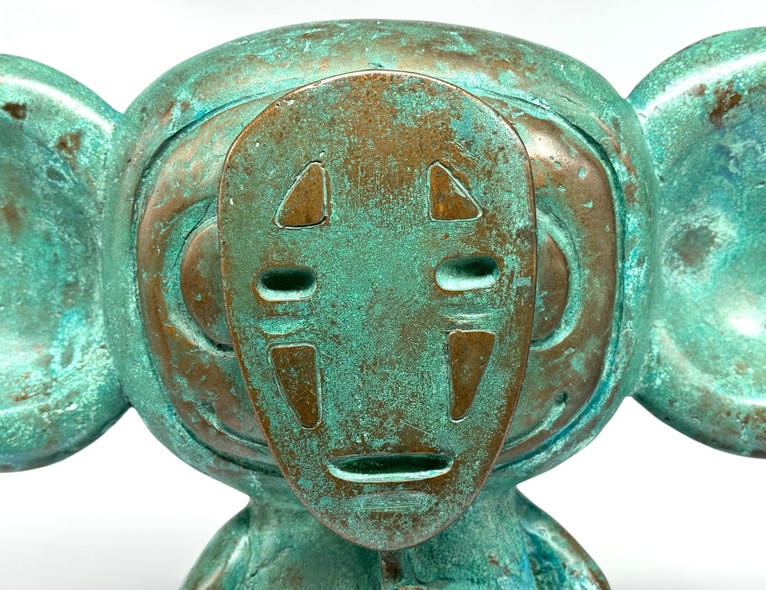 Bronze sculpture "Faceless Cheburashka"