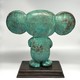 Bronze sculpture "Faceless Cheburashka"