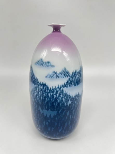Ваза «Зимний лес», Фудзии Сюмэй