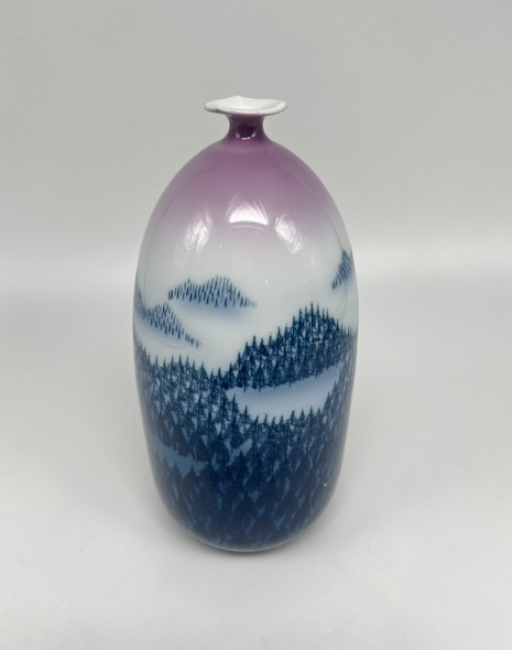 Ваза «Зимний лес», Фудзии Сюмэй