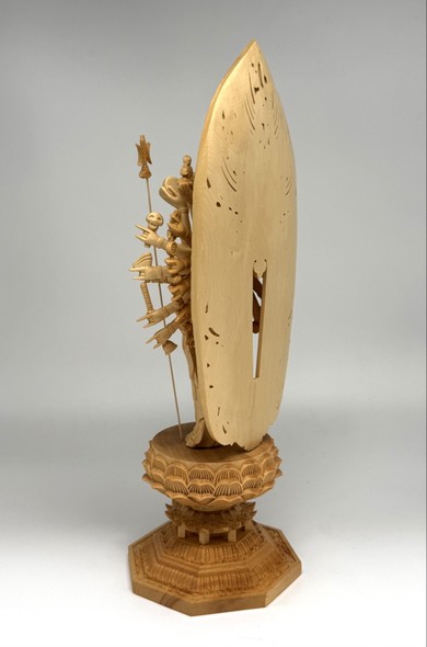 Vintage sculpture "Bodhisattva of Compassion"