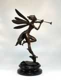 Vintage sculpture "Fairy"