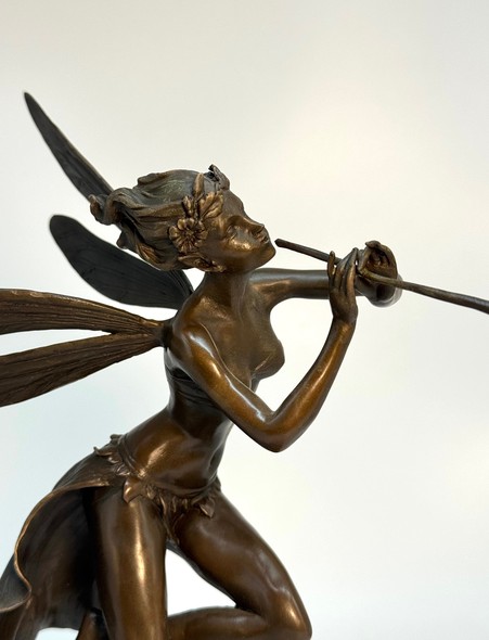 Винтажная скульптура «Фея»