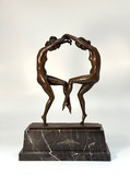 Винтажная скульптура "Танец"