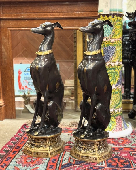 Vintage sculpture "Italian Greyhound"