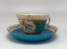 Antique tea pair "Sevres"