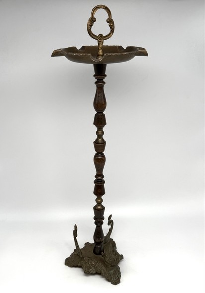 Antique Floor ashtray
