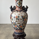 Antique Imari floor vase, Japan