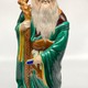 Antique Jurojin sculpture