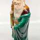 Antique Jurojin sculpture