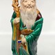 Antique Jurojin sculpture