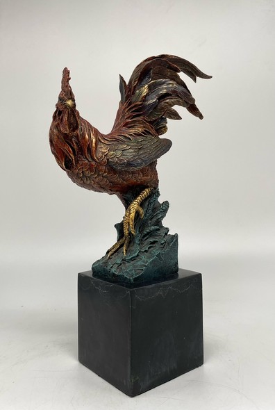 Antique sculpture "Vienna Rooster"