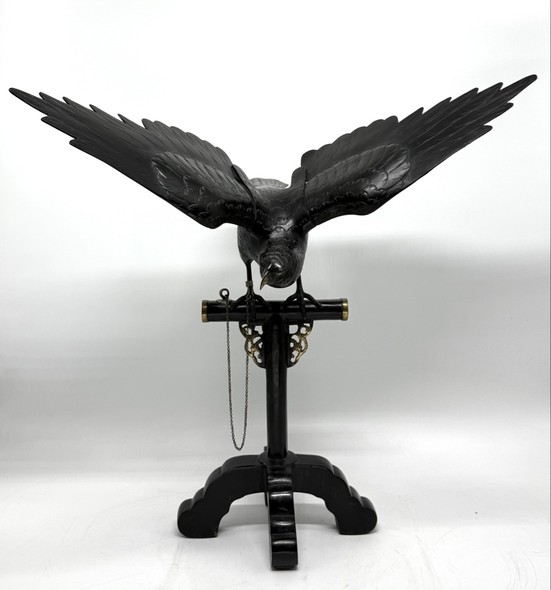 Antique sculpture "Falcon"