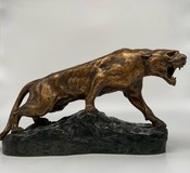 Antique sculpture "Tiger"