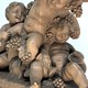Антикварная скульптурная композиция «Путти»