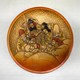 Antique plate "7 gods of happiness"