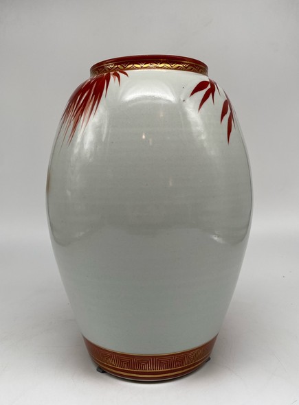 Antique bamboo vase