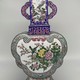 Antique cloisonne technique vase
