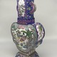 Antique cloisonne technique vase