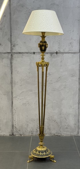 Antique floor lamp in Empire style