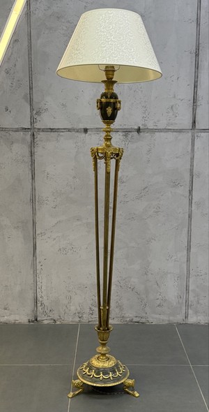 Antique floor lamp in Empire style