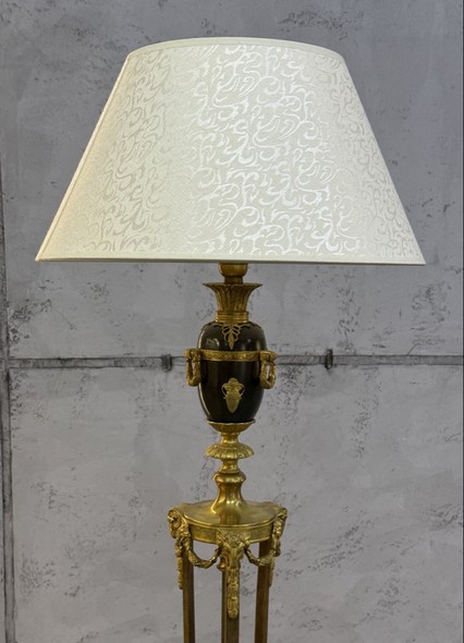 Antique floor lamp in Empire style