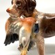 "Dog with a Bird in Its Mouth" Figurine