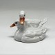 Vintage figurine "White Geese"