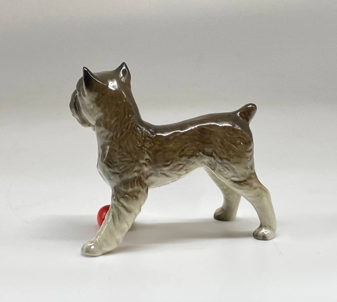 Antique figurine "Dog with ball", Goebel, Germany