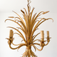 Vintage decorative chandelier "Bunch of wheat" by Hans Kögl