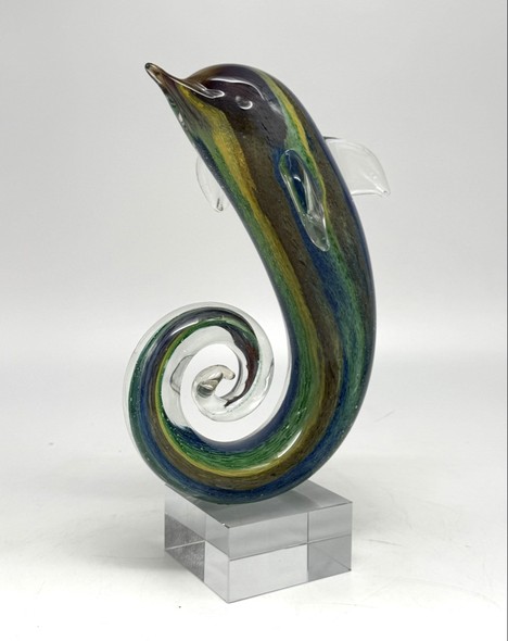 Vintage sculpture "Dolphin"