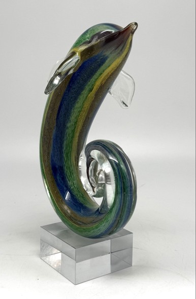 Vintage sculpture "Dolphin"