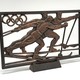 Vintage wall panel "Skiers"