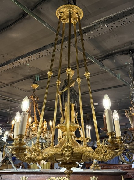 Антикварная люстра
«Девушка с плугом»