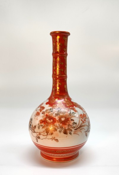 Antique set of three small vases