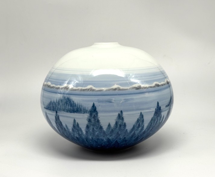 Авторская ваза, Япония,
Фудзии Сюмэй