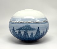 Author's vase, Japan,
Fujii Xiumei