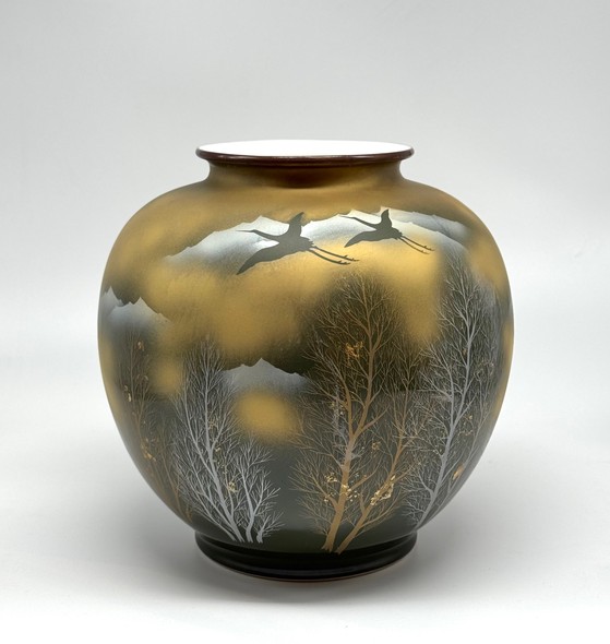 Винтажная авторская ваза,
Кутани, Япония