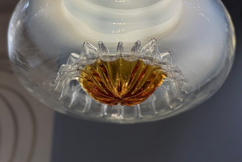 Винтажная люстра Mazzega