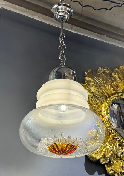 Винтажная люстра Mazzega