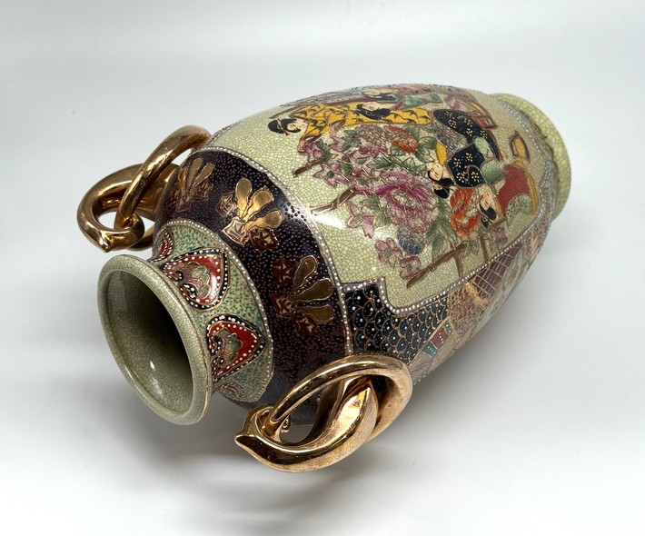 Винтажная ваза,
Сацума, Япония