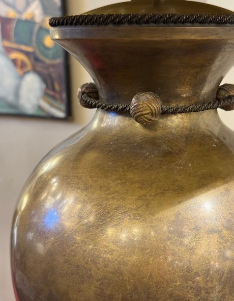 Антикварная настольная лампа