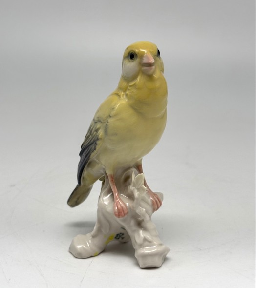 Antique statuette "Canary"