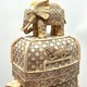 Antique vase "Elephants"