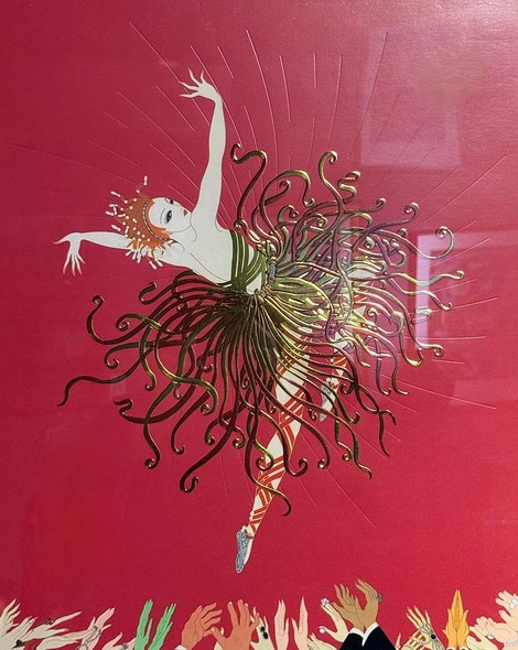 Poster "Applause" by Erte