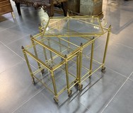 Antique set of 3 tables