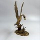 Vintage sculpture "Flying Duck"