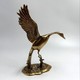 Vintage sculpture "Flying Duck"