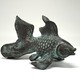 Vintage sculpture "Goldfish"